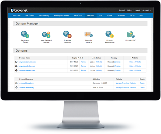 Easy Domain Management