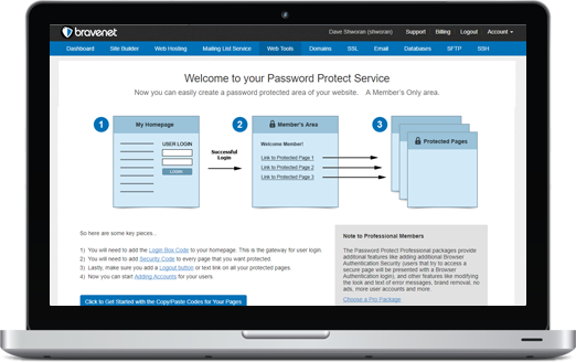 Installing the Password Protect Service is Easy